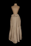 Mutedance 25 Autumn/Winter Elastic Lace Waist Casual Pants Series Flower Dye Handmade MD-MD25FW101-beige